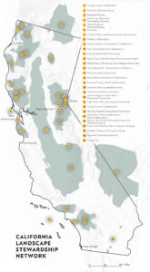 CA Landscape Stewardship Member Map.