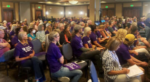 Crowd at Palisades public meeting. August 17, 2024. Photo: Tom Mooers, Sierra Watch