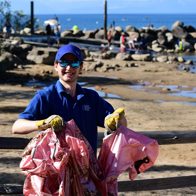 Labor Day Cleanup - Keep Tahoe Blue