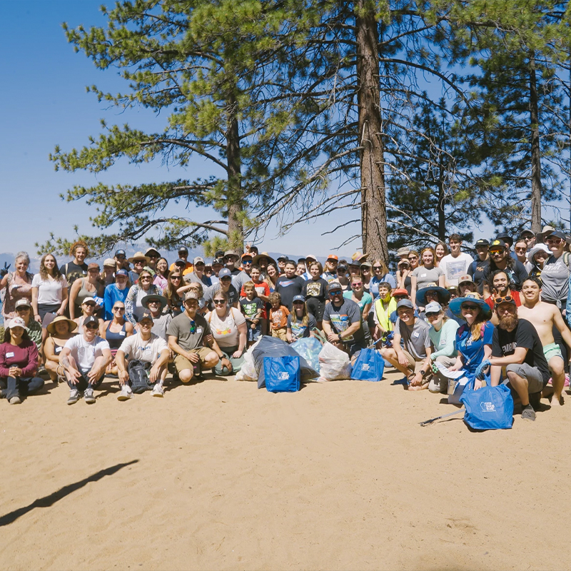 Keep Tahoe Red, White & Blue volunteers