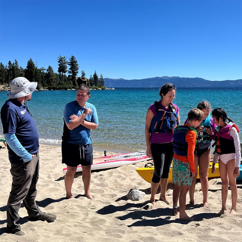 Roving inspectors interacted with more than 5,200 non-motorized recreators, from families with inflatables to kite surfers, and inspected 100 vessels to emphasize the importance of following Clean, Drain, and Dry protocols.